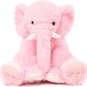 Elefante de Pelúcia Grande 49 cm — Fofo, Macio e Perfeito para Presentear
